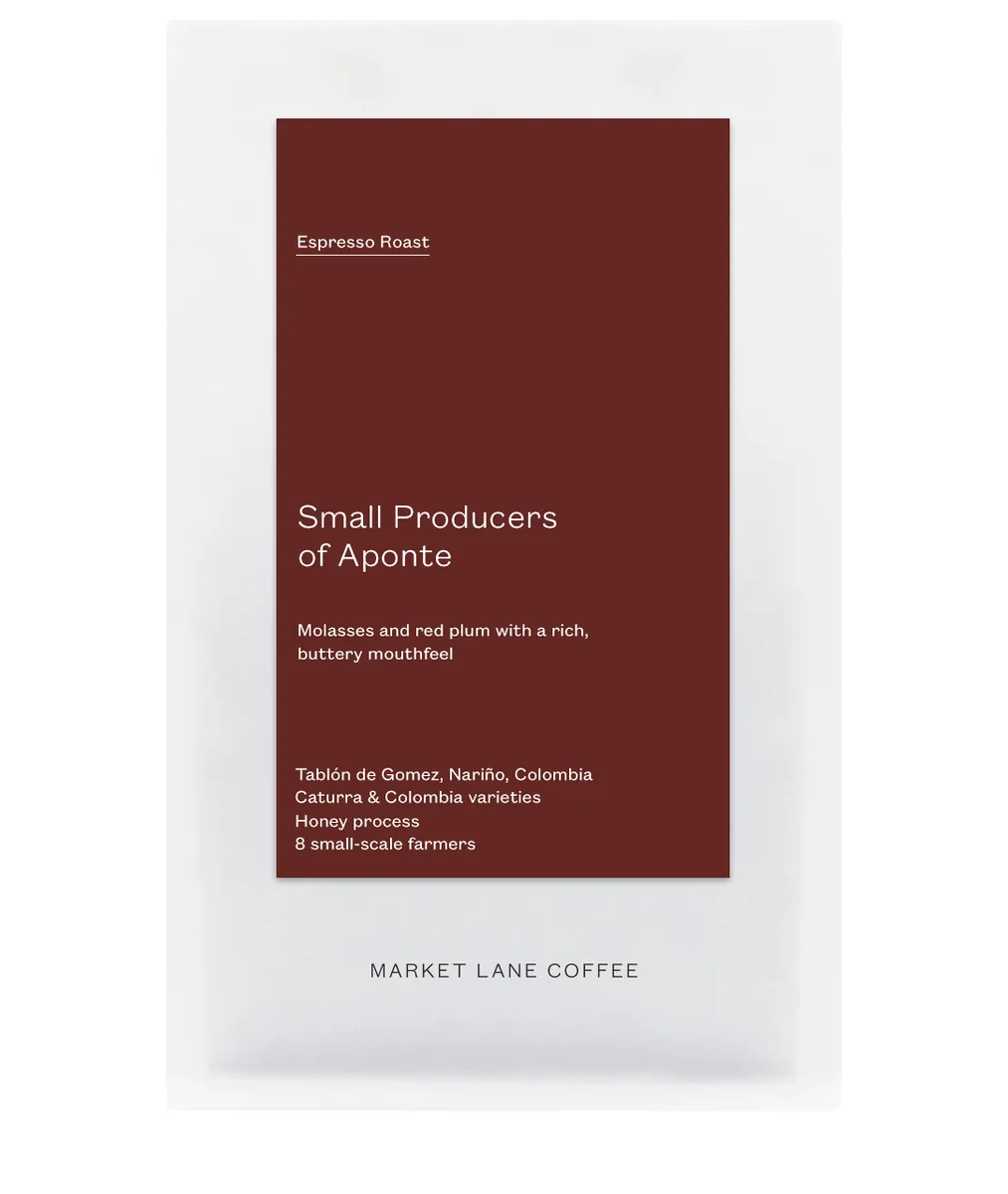 small producers of aponte coffee by market lane coffee - hq & roastery