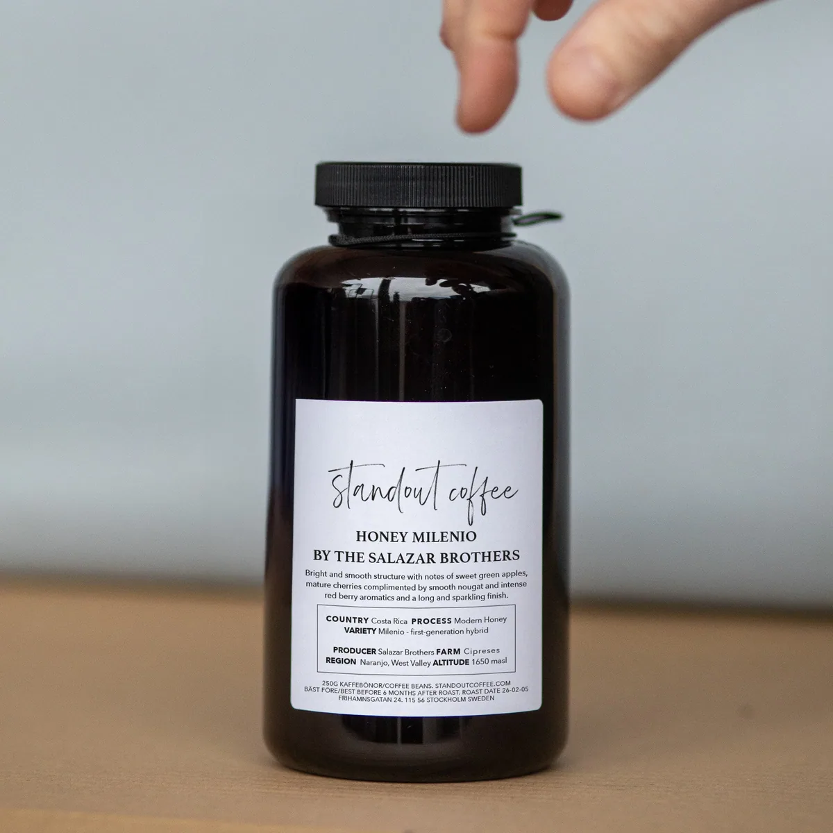 los cipreses honey milenio by the salazar family, costa rica - costa rica coffee by standout coffee