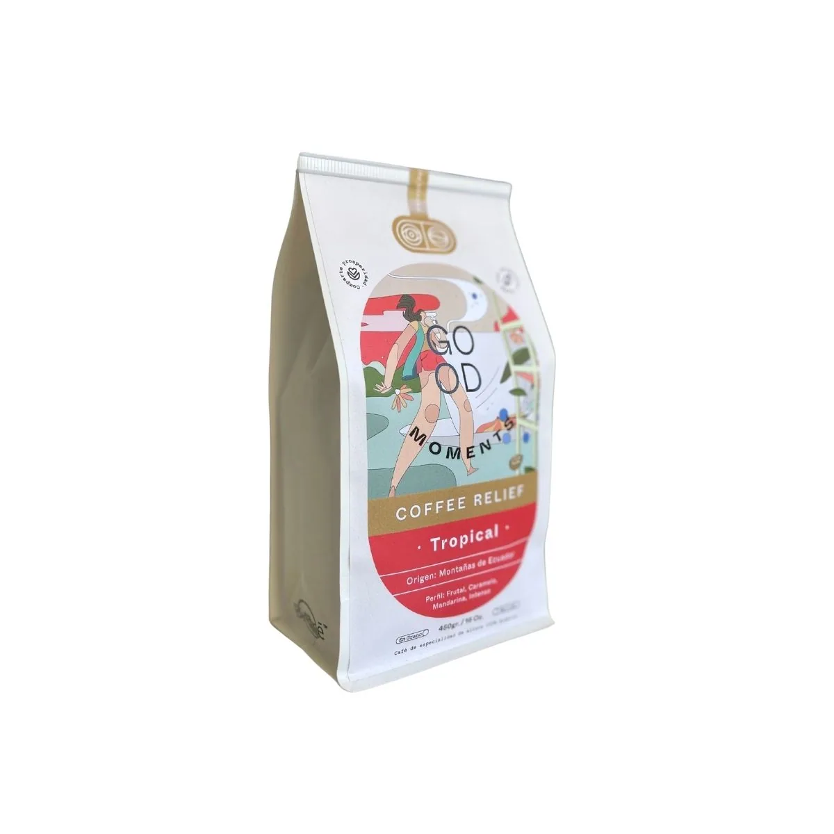 tropical relief – 1 lb - ecuador coffee by coffee relief - specialty coffee shop & roasters - café de especialidad