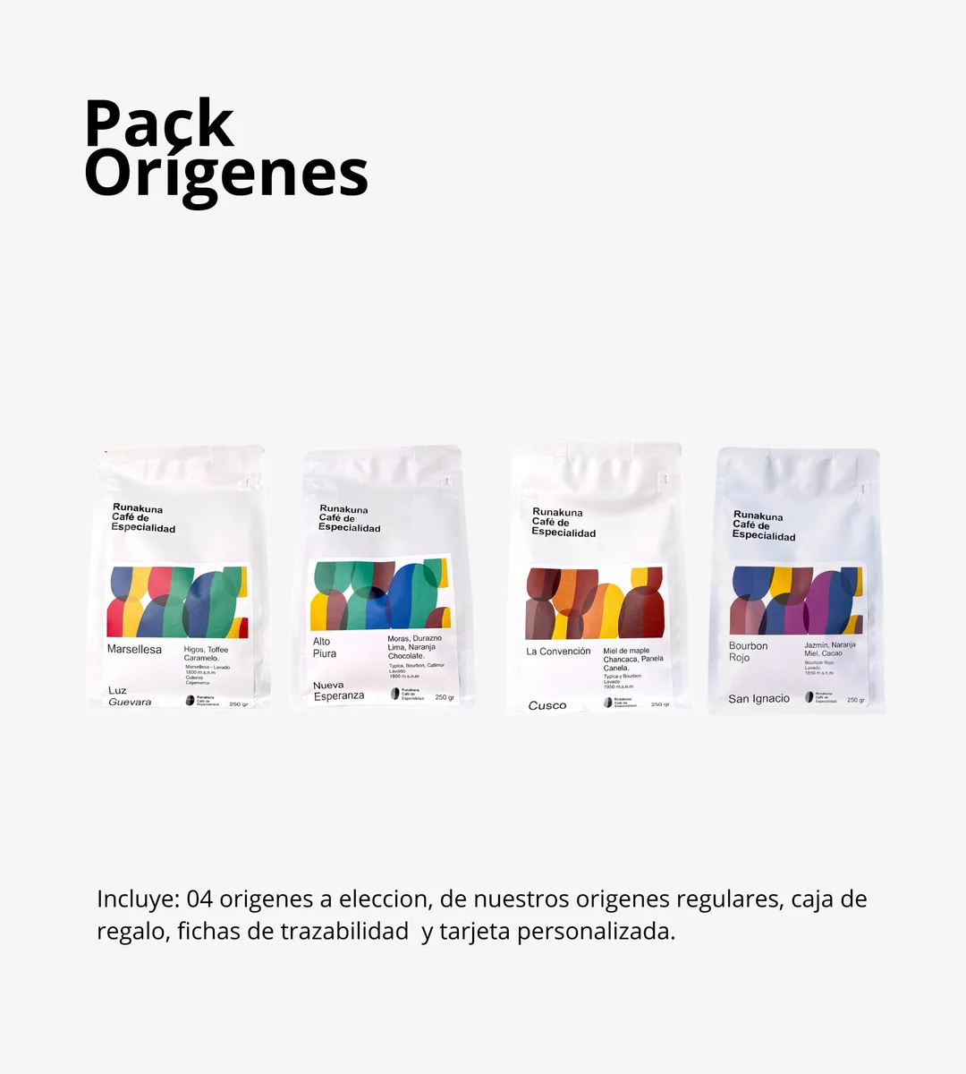 pack origenes coffee by runakuna | coffee roaster