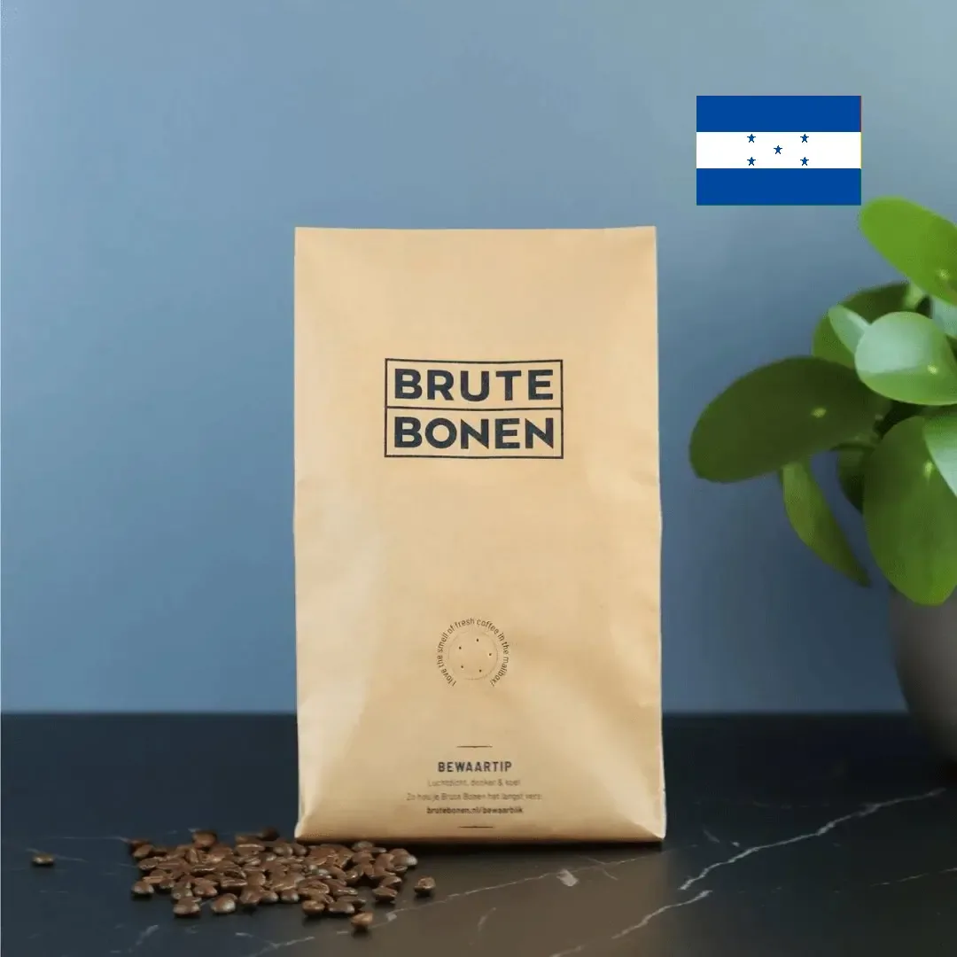 500 gram honduras capucas single origin coffee by brute bonen koffiebranderij & espressobar