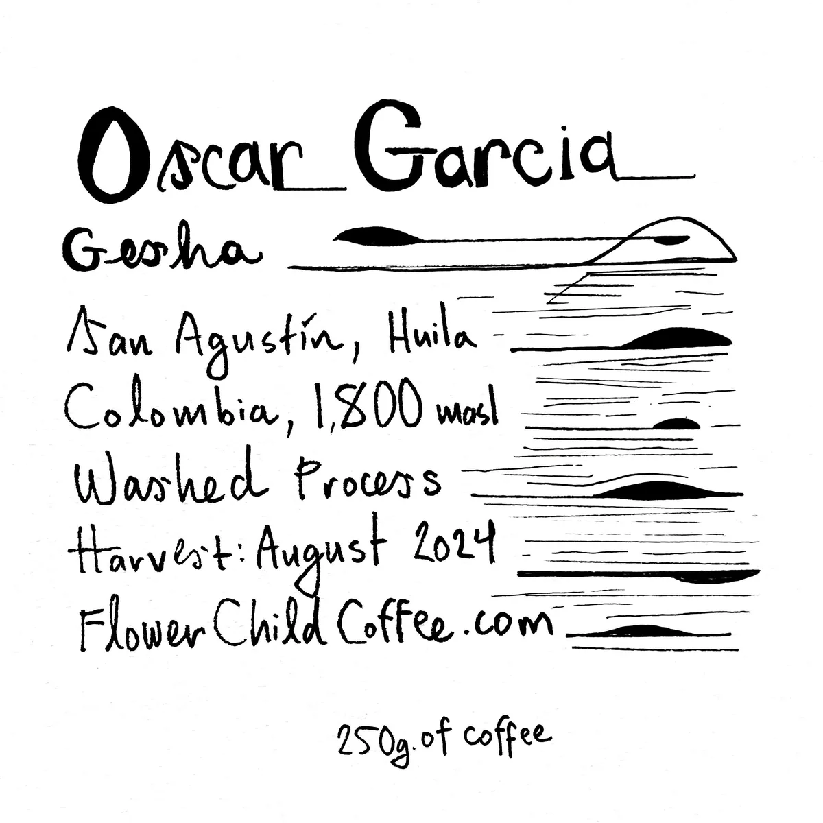 oscar garcia coffee by flower child