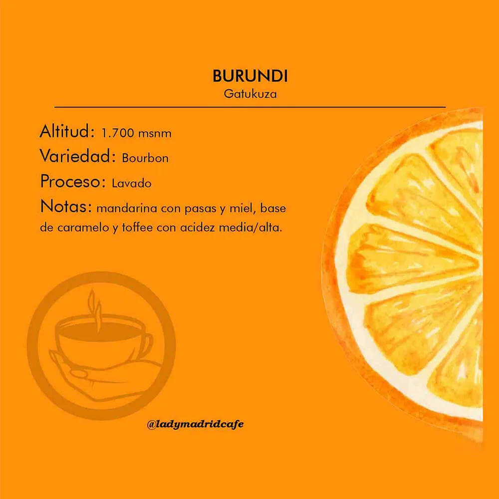 café burundi – región gatukuza coffee by lady madrid roaster y speciality coffee