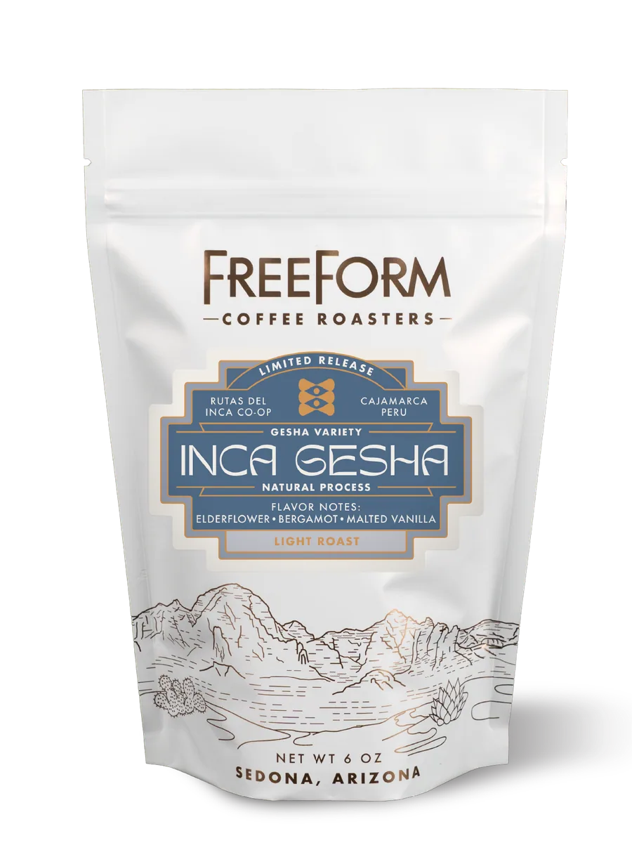 inca gesha - peru coffee by freeform coffee roasters