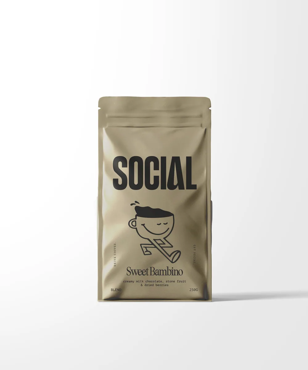 sweet bambino - colombia + guatemala + costa rica + papua new guinea coffee by social espresso coffee roasters