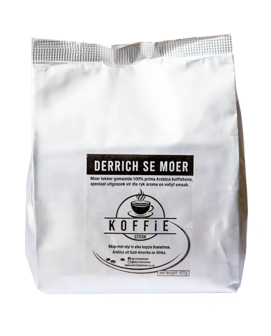derrich se moer ground – 450gm - ethiopia + uganda coffee by mostra di cafe - coffee roastery