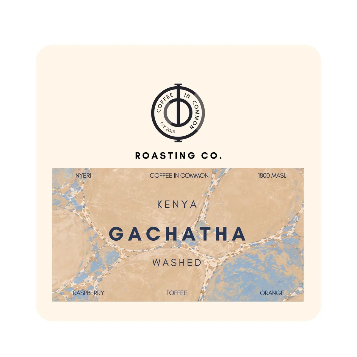 gachatha - (kenya - washed) coffee by coffee in common
