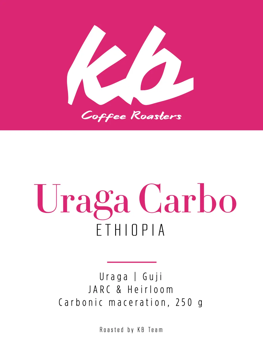 espresso - ethiopie - uraga carbo coffee by kb coffee roasters