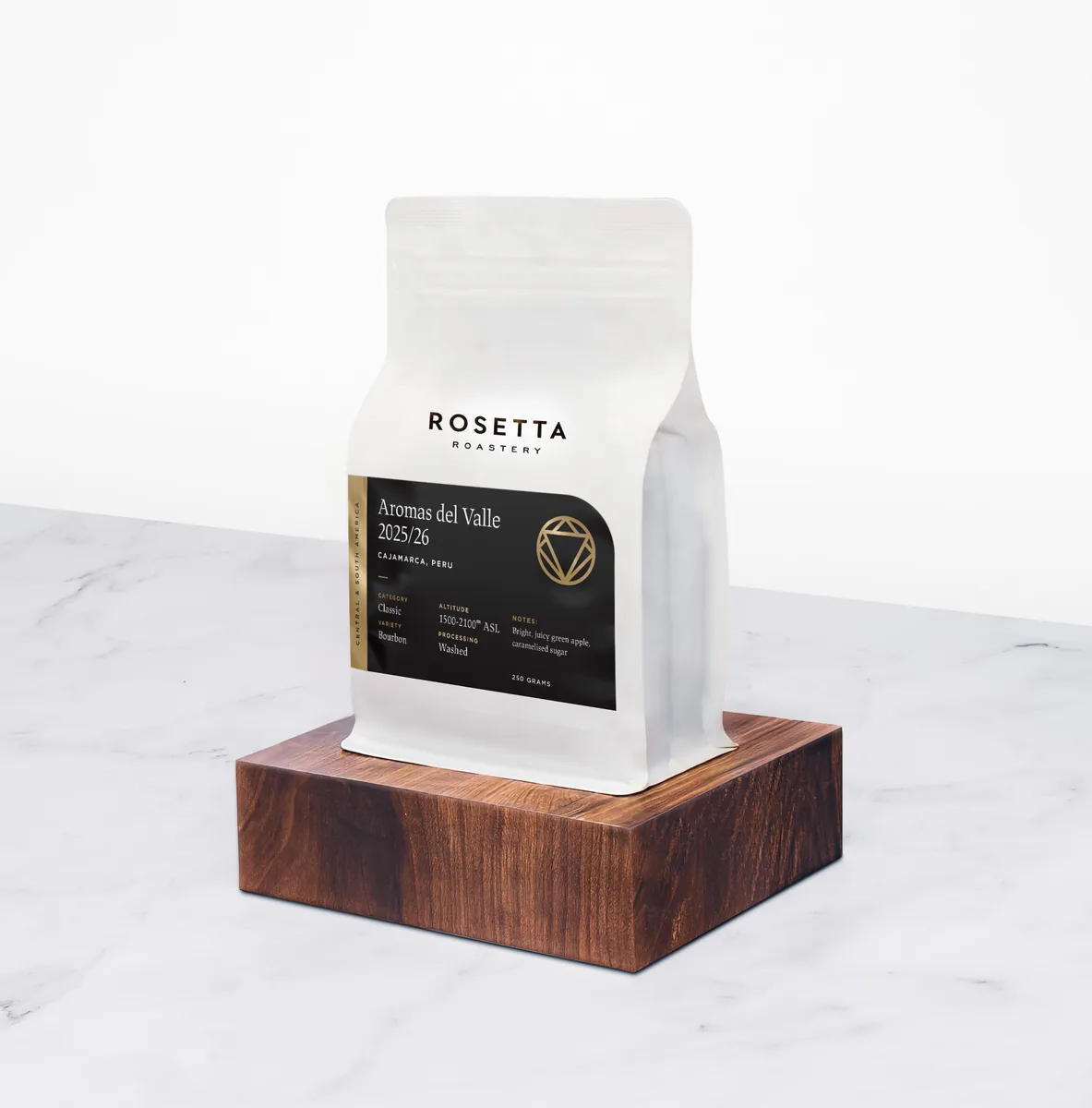 aromas del valle 2025/26, peru - peru coffee by rosetta roastery (gardens)