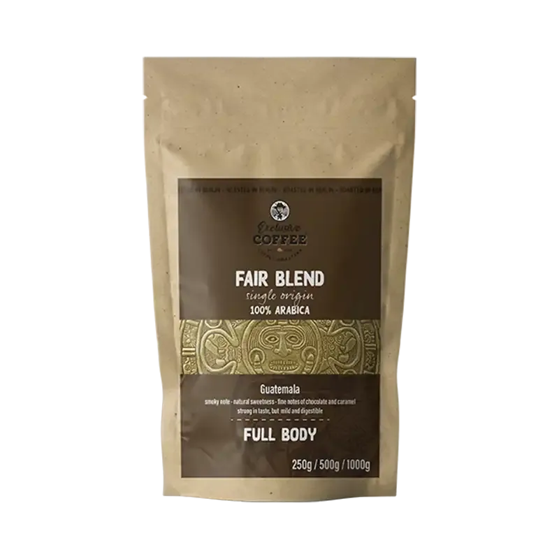 fair blend coffee by exclusive coffee sxb