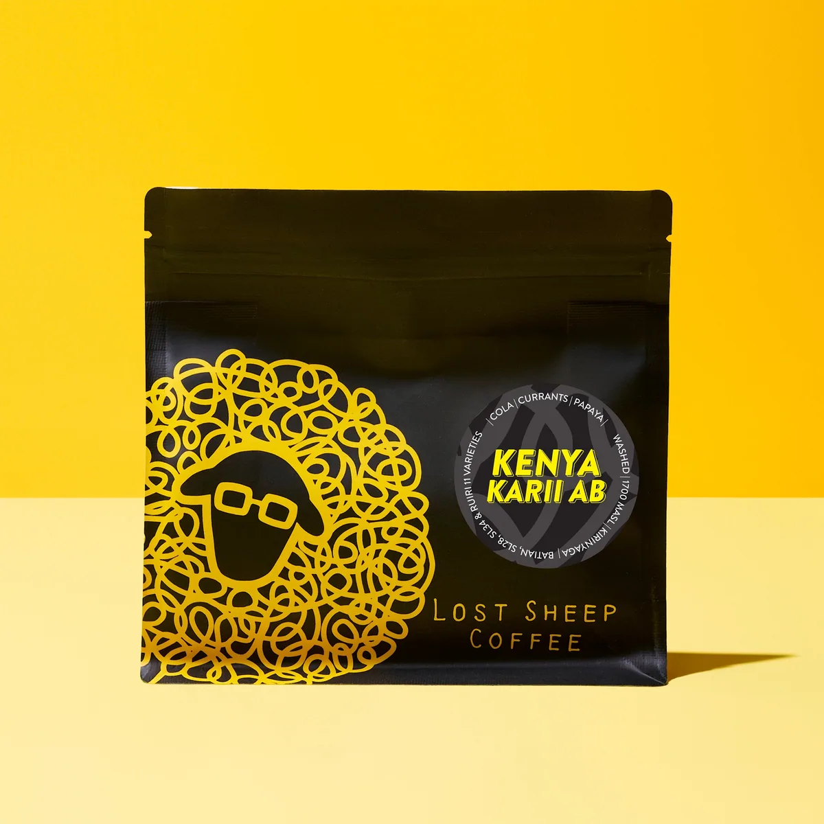 kenya karii ab | wholesale | cola, currants, papaya - kenya coffee by lost sheep coffee