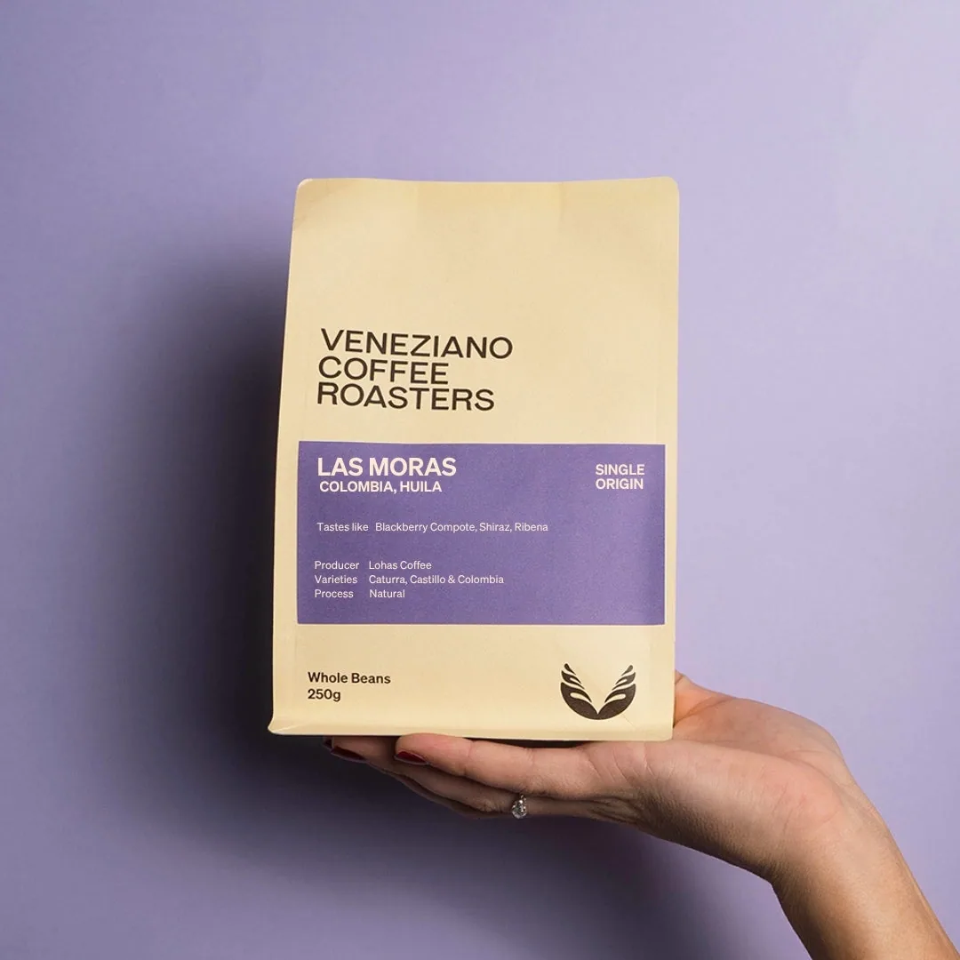 colombia las moras natural coffee by veneziano coffee roasters west end