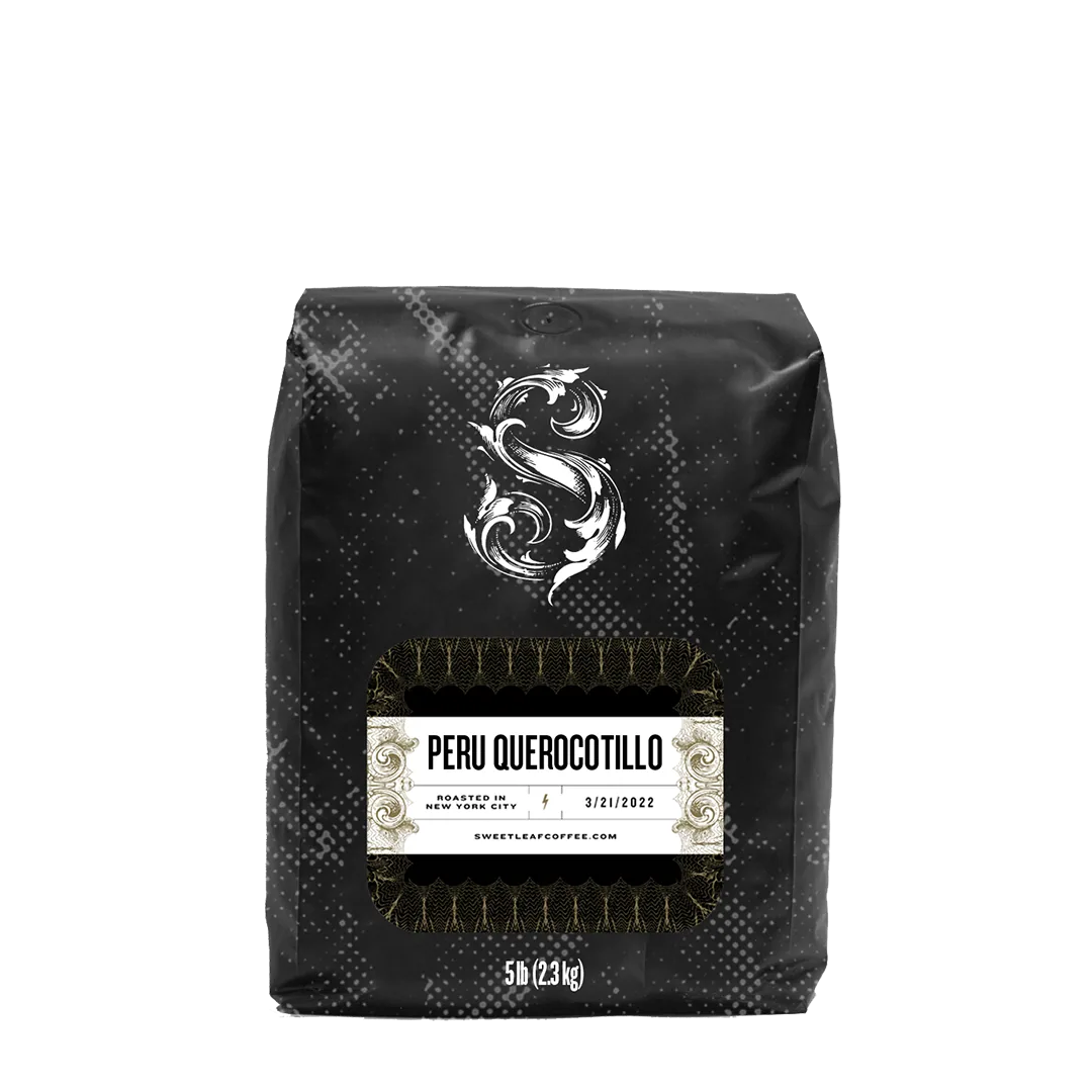peru querocotillo 2.5lb coffee by sweetleaf coffee roasters