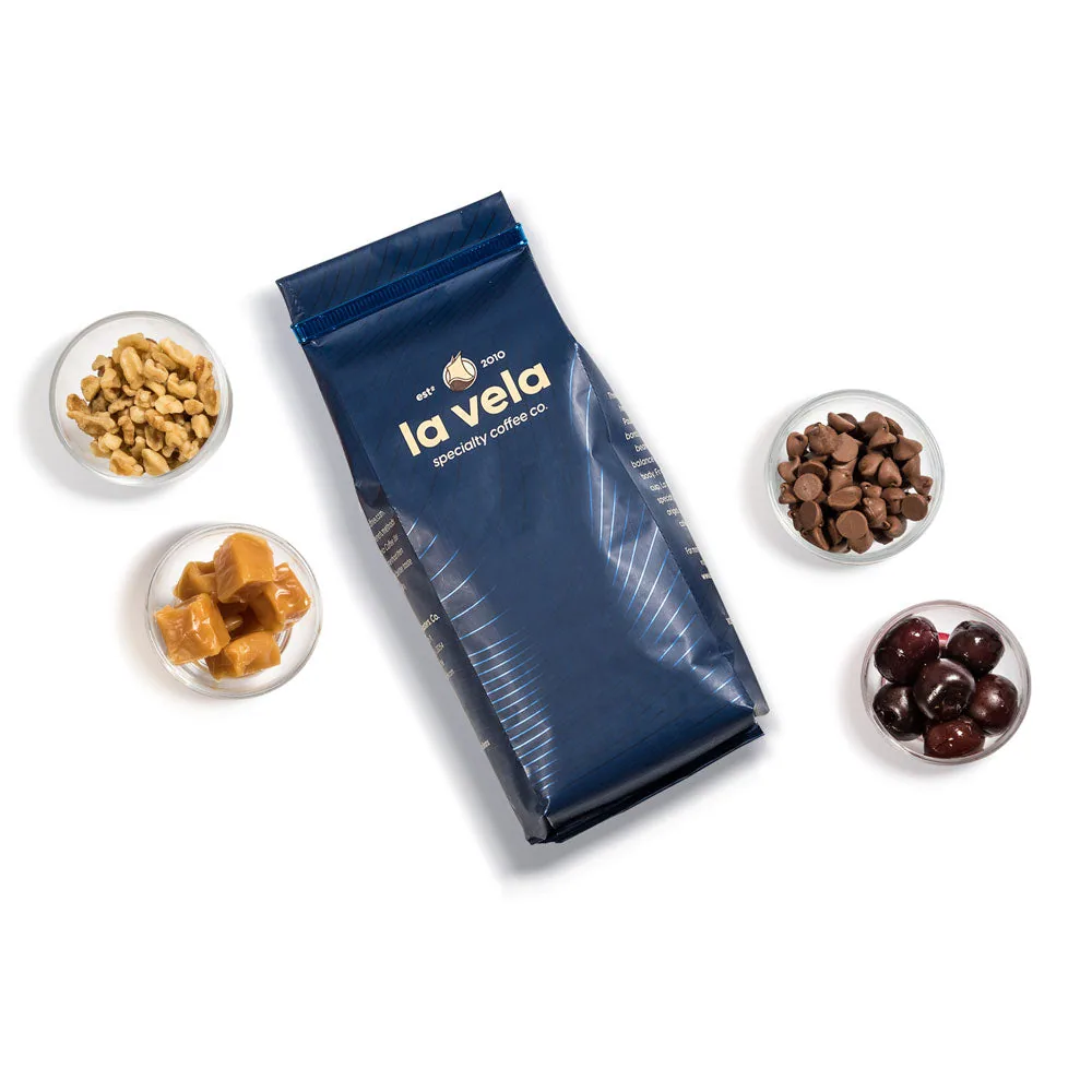 select specialty blend coffee by la vela coffee roasters and coffee services