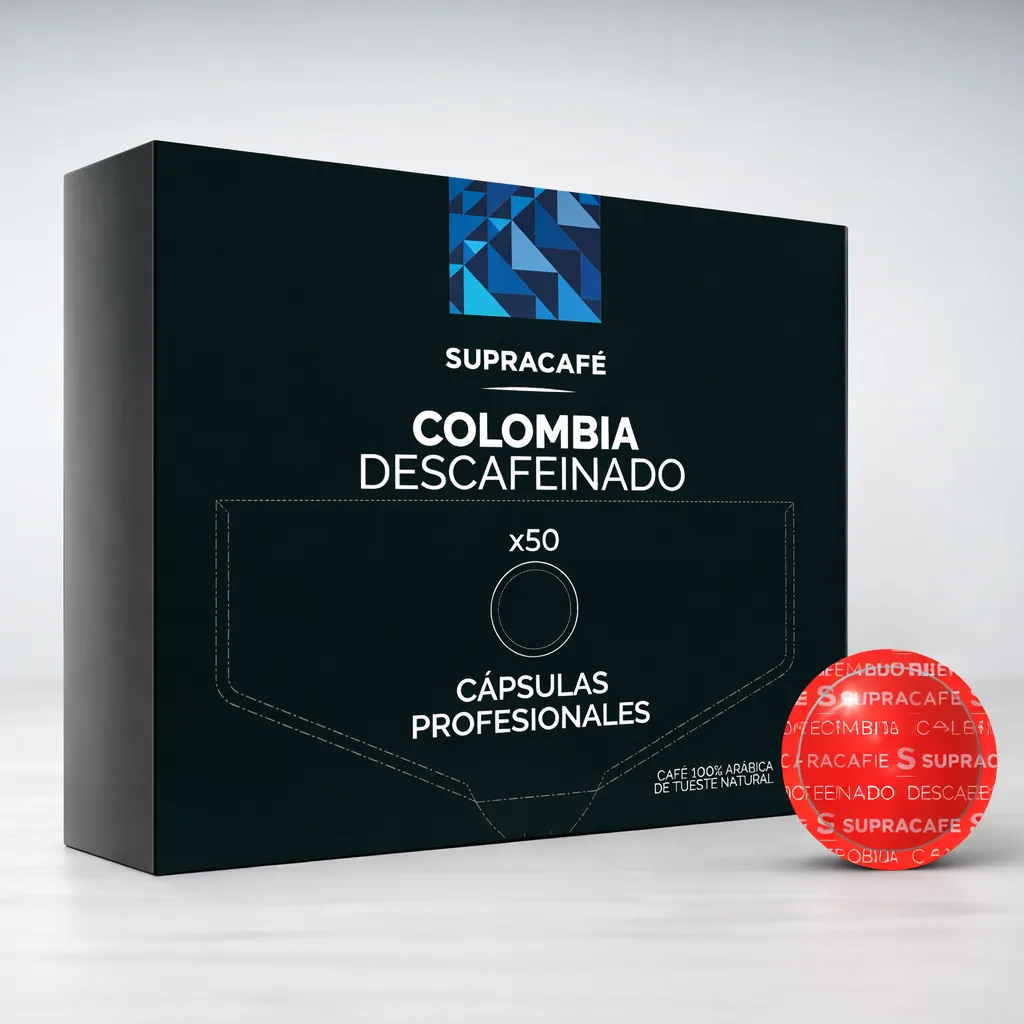cápsulas de disco de café de colombia descafeinado (50 unidades) - colombia coffee by supracafé s.a.
