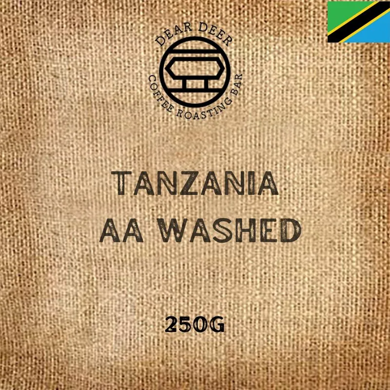 tanzania south aa washed - tanzania coffee by dear deer coffee roasting bar ellerslie