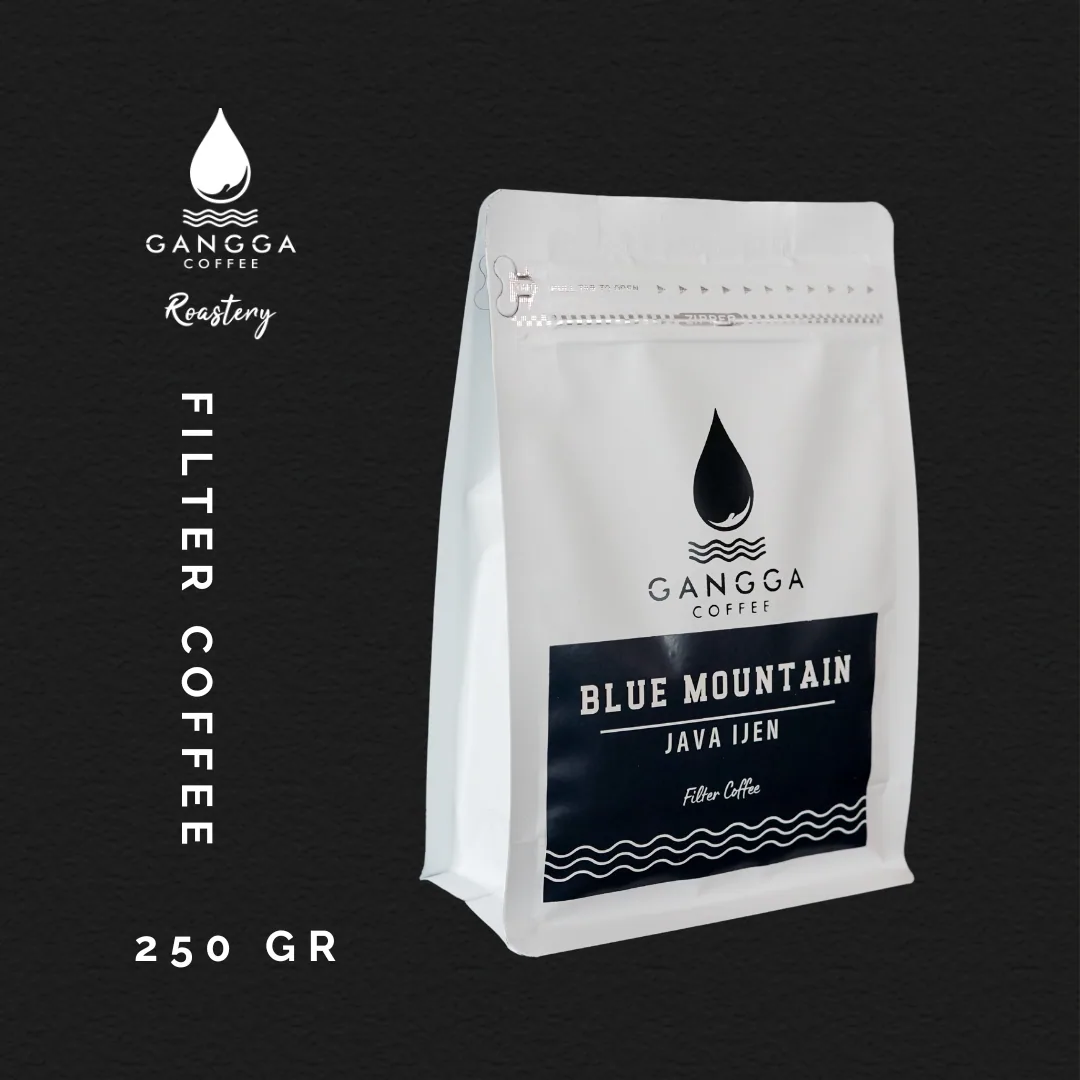 ijen blue mountain filter coffee - indonesia coffee by gangga roastery - bali coffee roaster