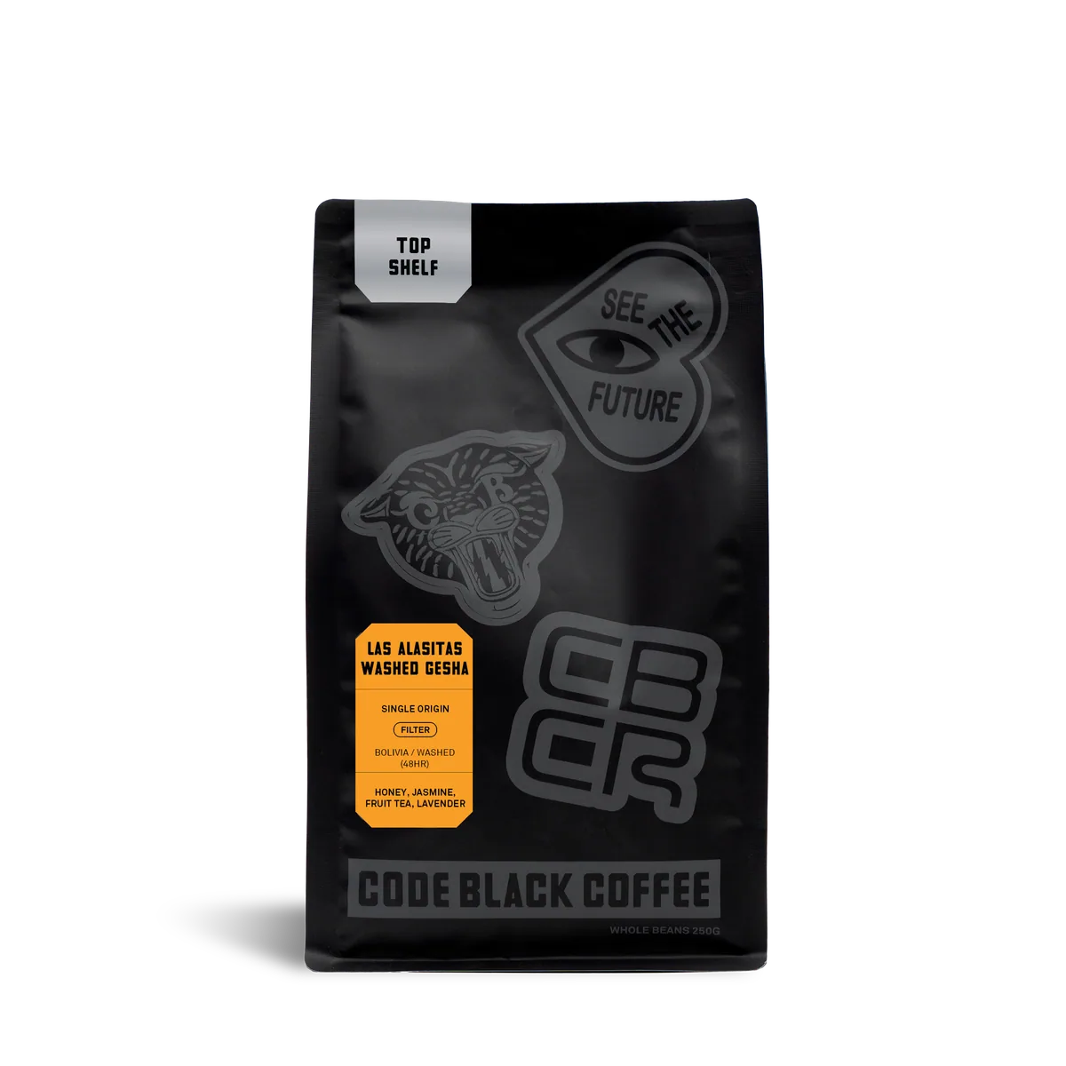bolivia las alasitas washed gesha filter - single origin coffee by code black