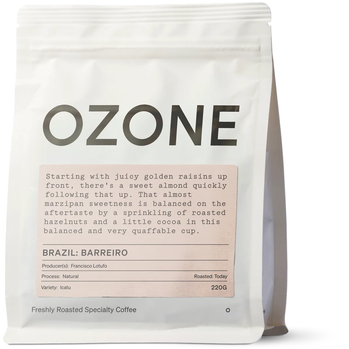 brazil: barreiro coffee by ozone coffee - shoreditch