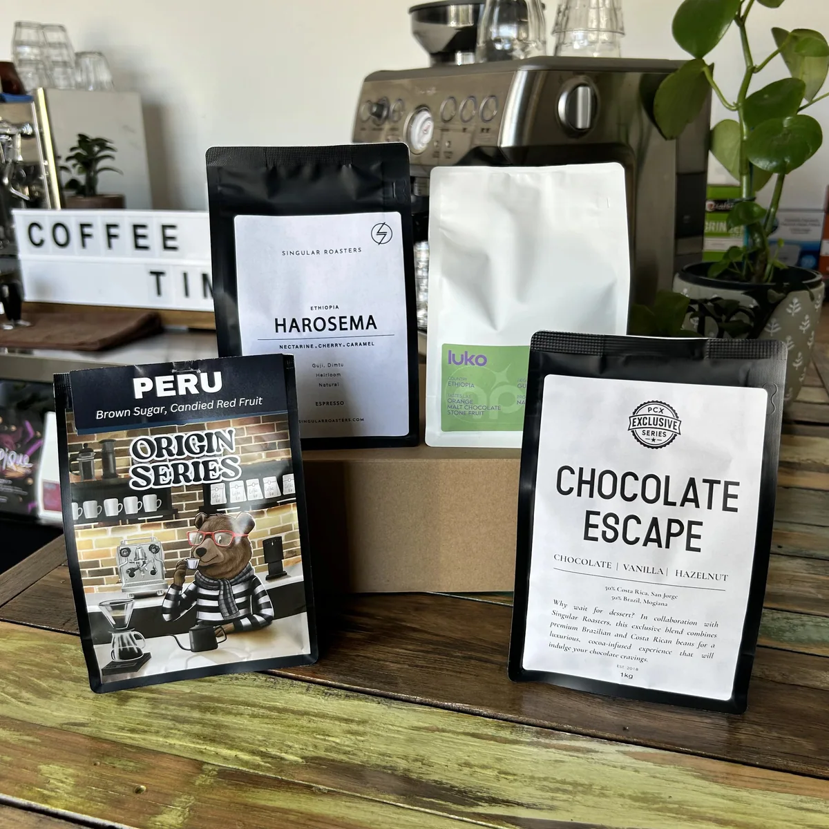 the long black discovery box - ethiopia + peru coffee by perth coffee exchange