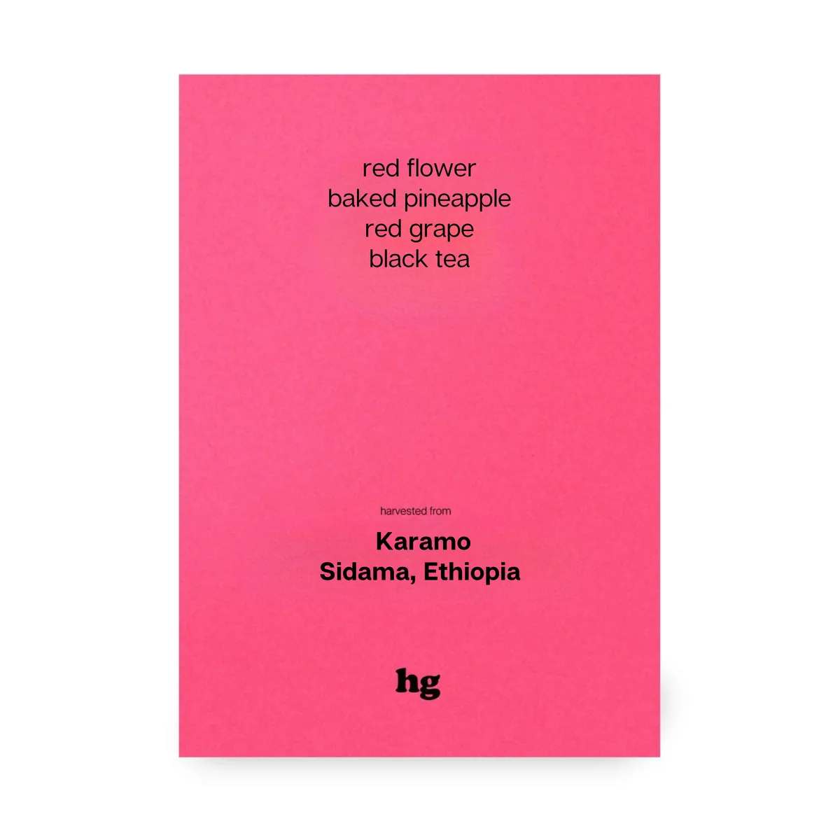 karamo, 74158, natural, ethiopia (drip bag) - ethiopia coffee by homeground coffee roasters