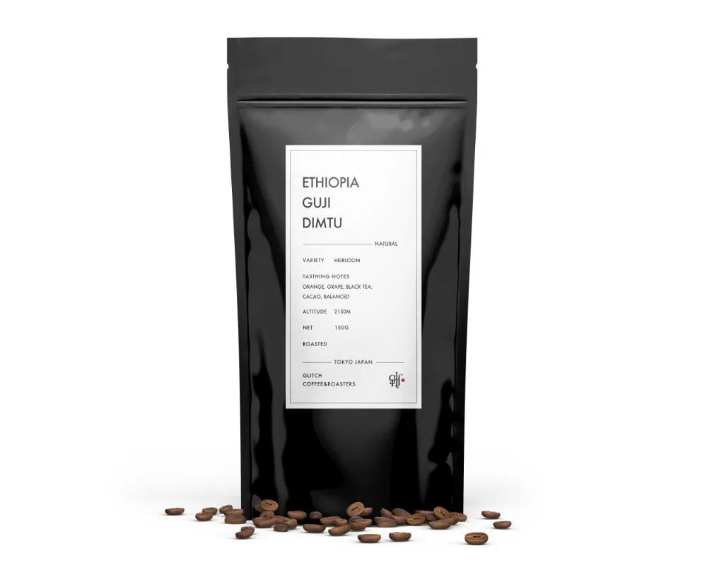 ethiopia guji dimtu - ethiopia coffee by glitch coffee