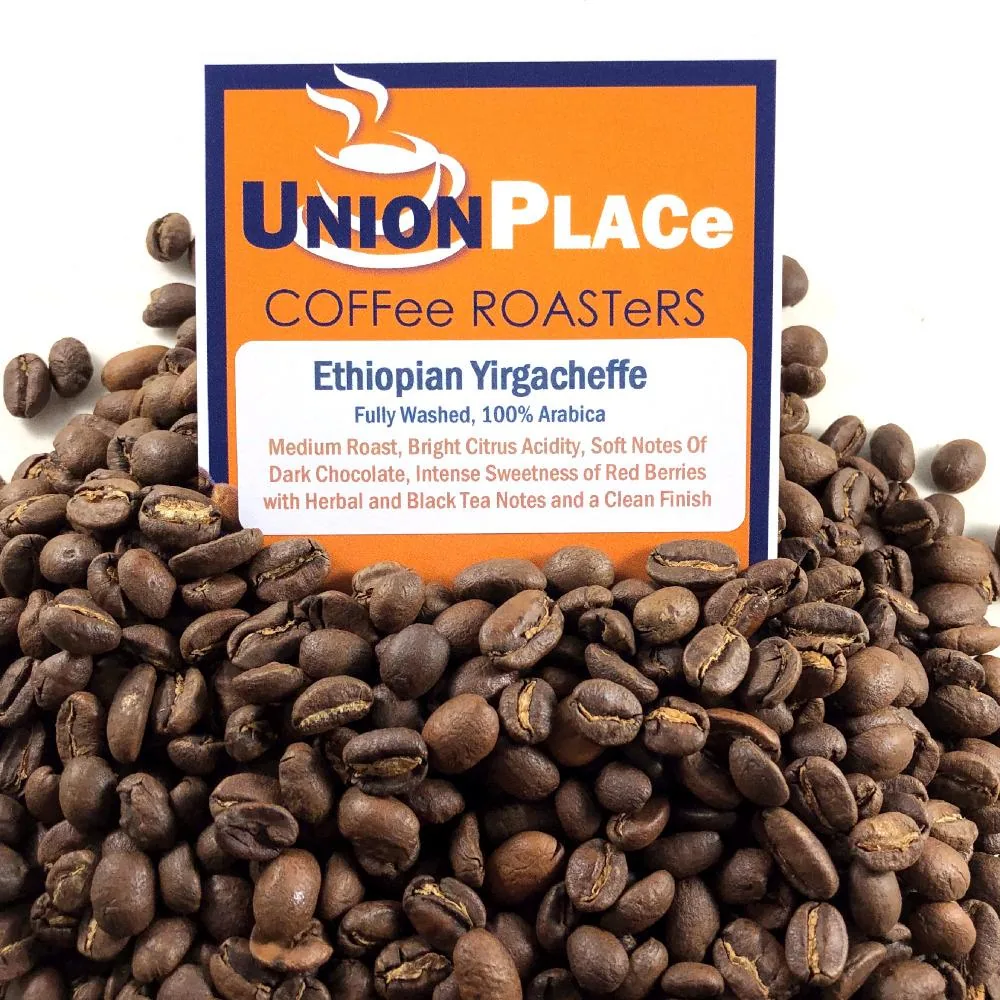 ethiopian yirgacheffe coffee by union place coffee roasters