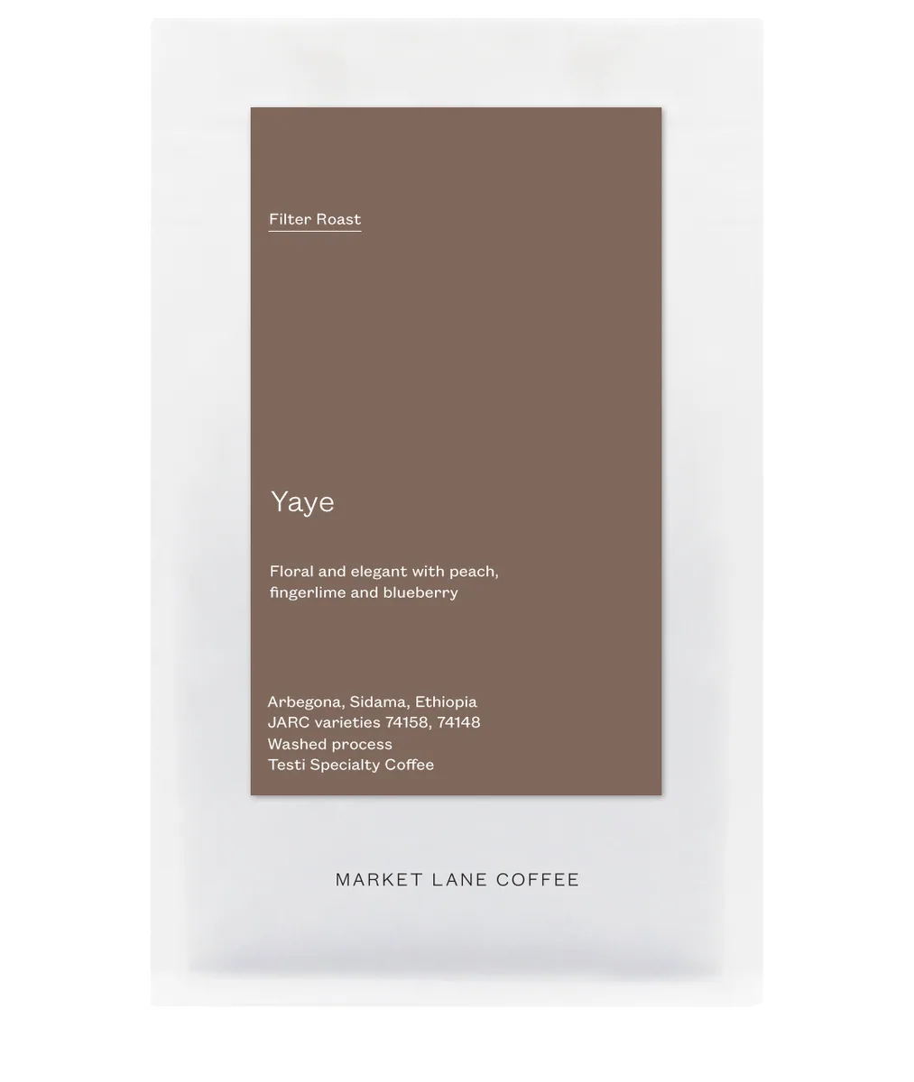 yaye - ethiopia coffee by market lane coffee