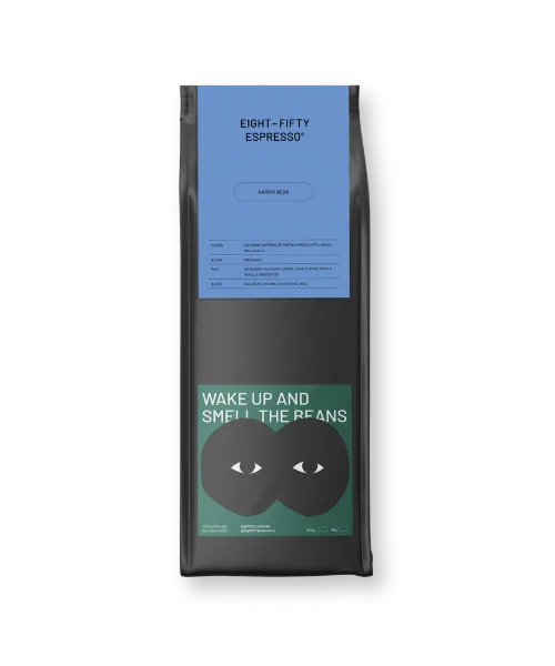 kamori bean coffee by eight fifty espresso