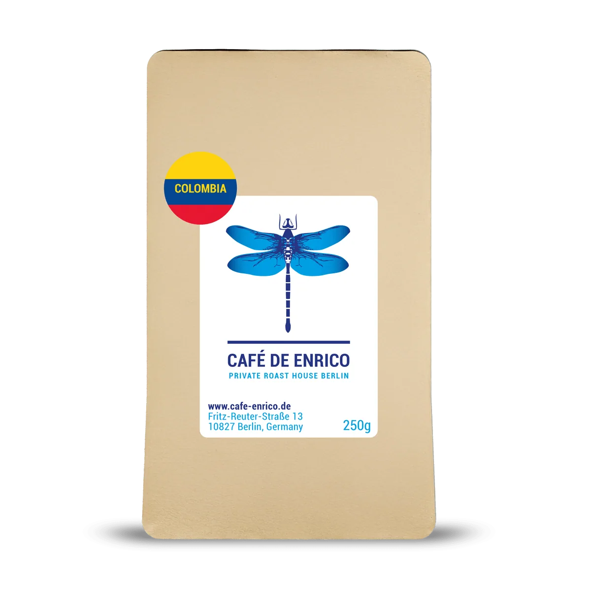 entkoffeiniert columbia coffee by café de enrico
