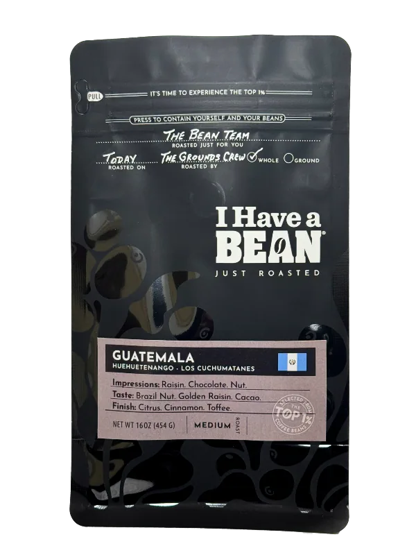 guatemala huehuetenango - los cuchumatanes coffee by i have a bean