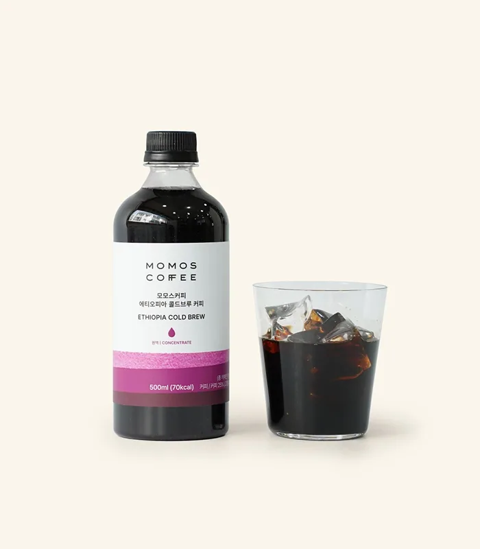 콜드브루 원액 에티오피아 500ml coffee by momos yeongdo roastery & coffee bar
