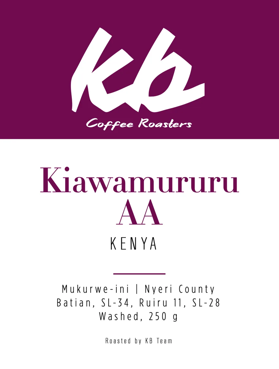 kenya - kiawamururu coffee by kb coffee roasters