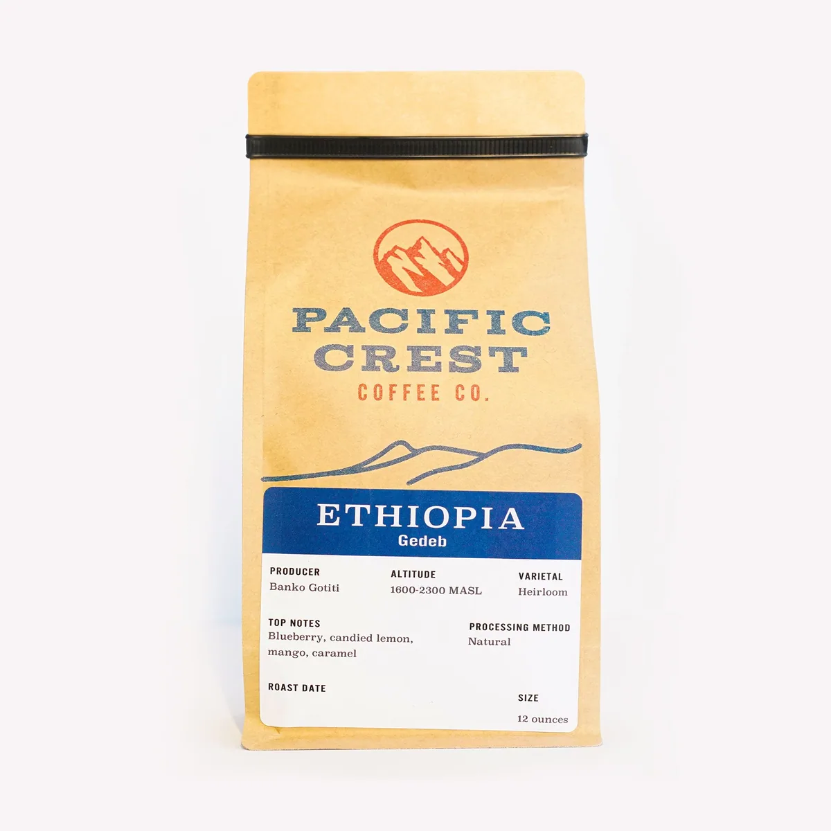 ethiopia coffee by pacific crest coffee company