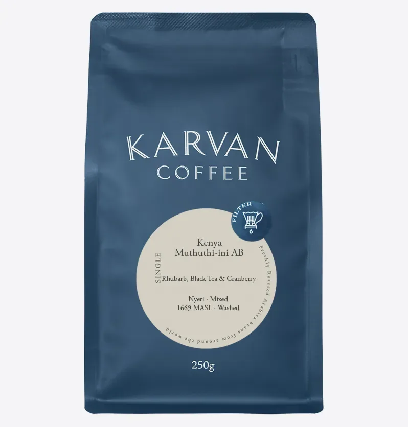 kenya muthuthi-ini ab | filter coffee by leaf bean machine