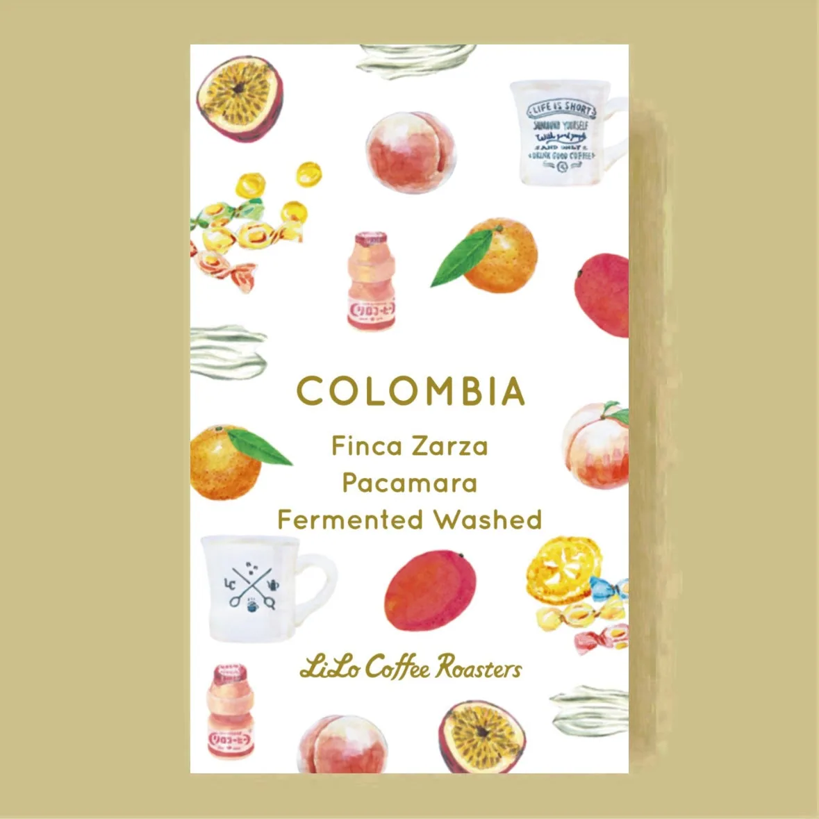 colombia finca zarza pacamara fermented washed - colombia coffee by lilo coffee roasters
