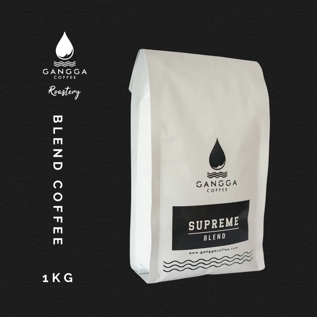 supreme blend – espresso coffee - indonesia coffee by gangga roastery - bali coffee roaster