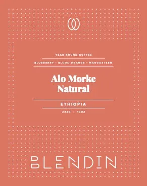 alo morke natural - ethiopia coffee by blendin coffee club