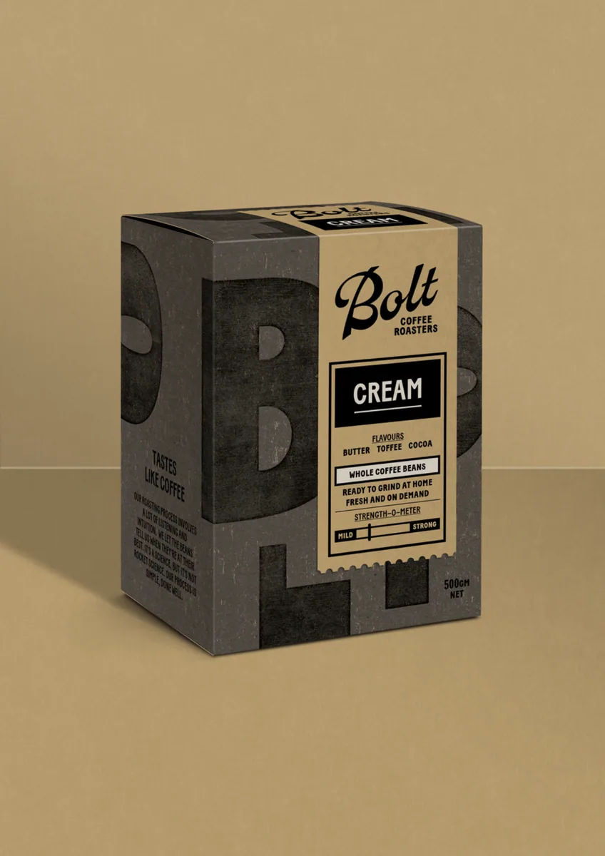 cream coffee by bolt roastery