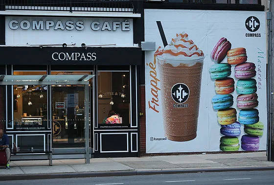Compass Café in New York City, specialty coffee cafe