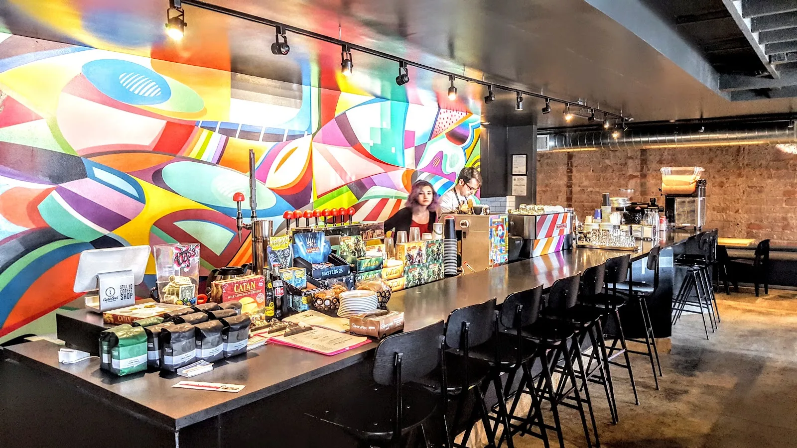 Coral Sword in Houston, specialty coffee cafe