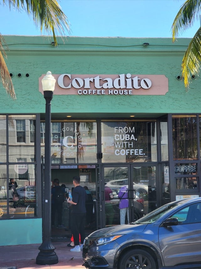 Cortadito Coffee House Coral Gables in Miami, specialty coffee cafe