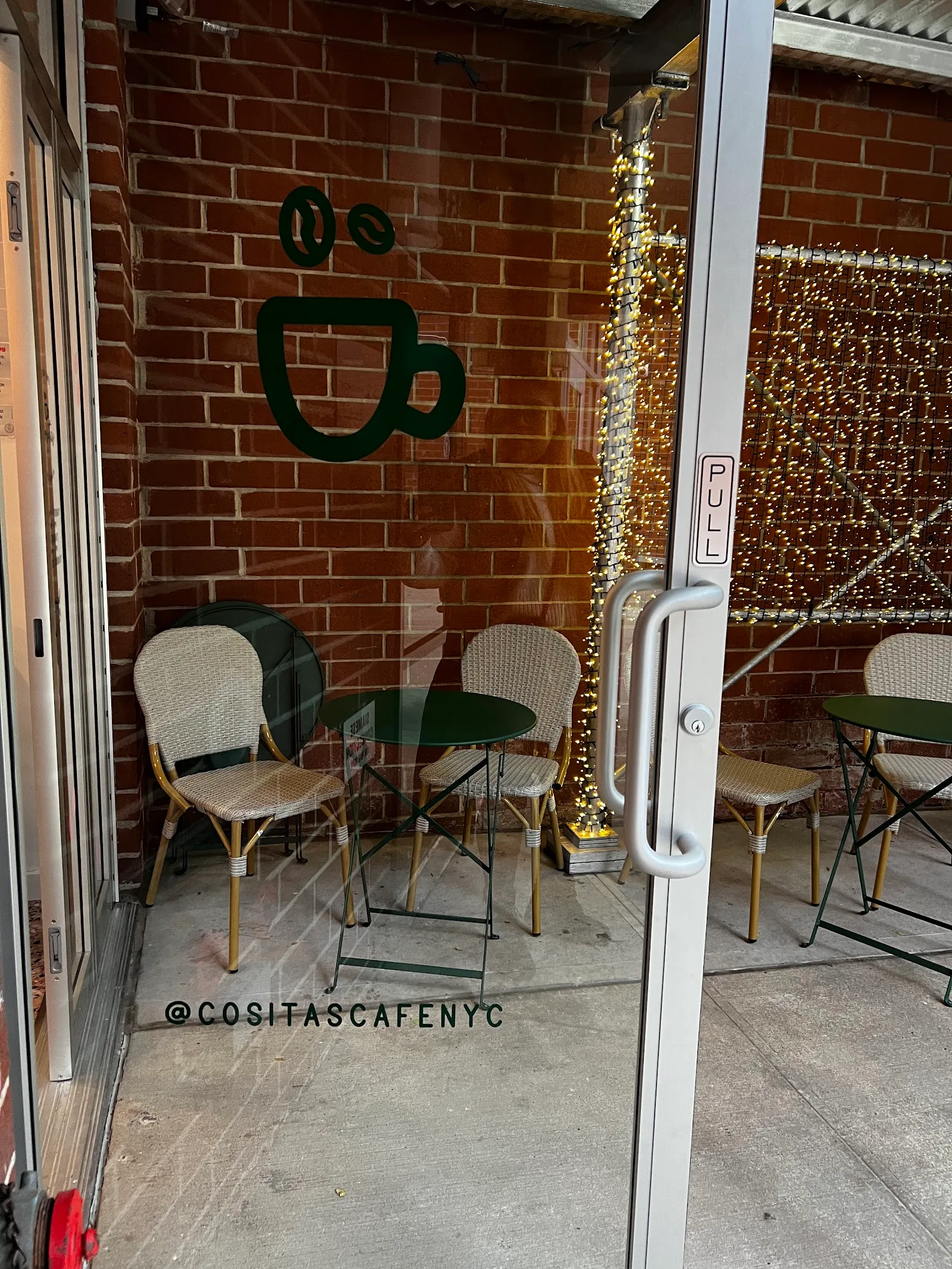 Cositas Café in New York City, specialty coffee cafe