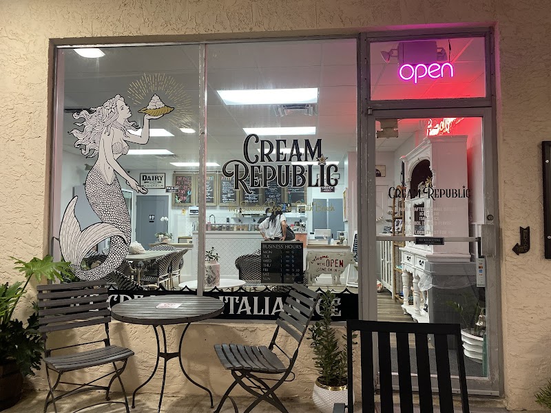 Cream Republic in Port Saint Lucie — specialty coffee cafe