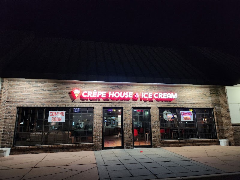 Crepe House & Ice Cream in Woodbury — specialty coffee cafe