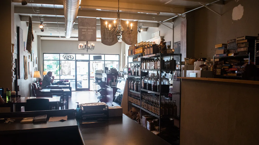 Cumberland Coffee Roasters in Fayetteville — specialty coffee cafe