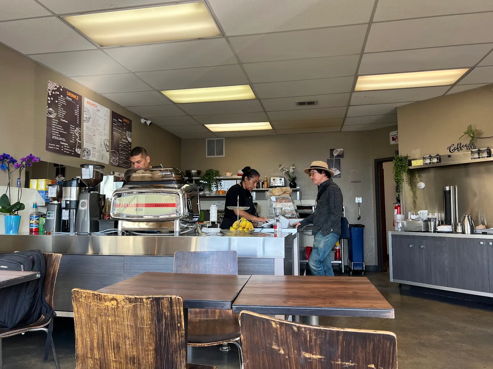 Cup Café in San Francisco, specialty coffee cafe