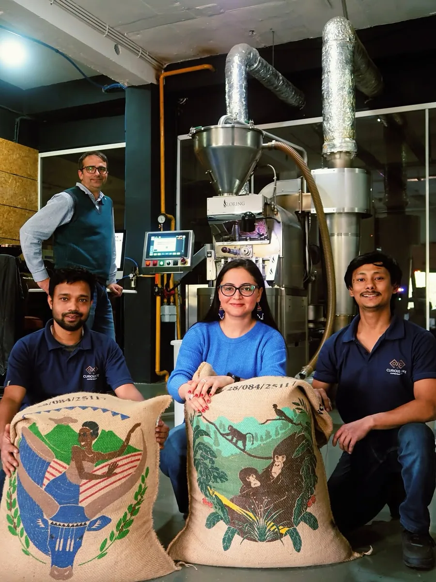 Curious Life Coffee Roasters: BLUE (via instagram)
