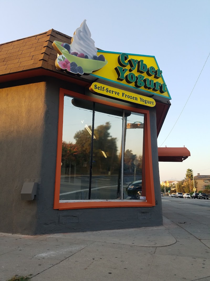Cyber Yogurt in Los Angeles, specialty coffee cafe