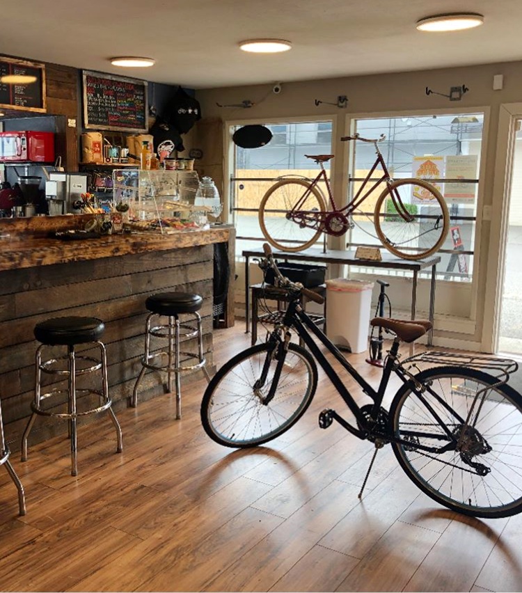 Cycle & Coffee Inc in Seattle, specialty coffee cafe